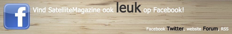 Vind SatelliteMagazine ook leuk op Facebook!