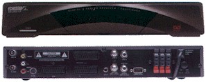 Echostar AD2000IP voor en achterzijde.